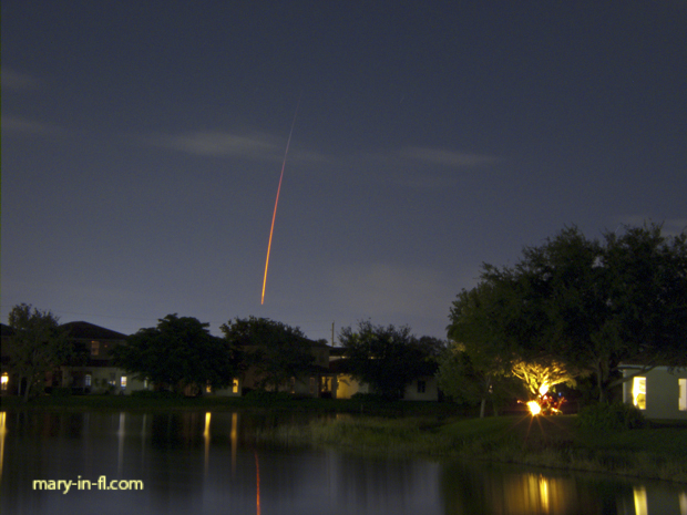 SpaceX Crew-1 launch 11-15-2020 as seen in Fort Myers, FL